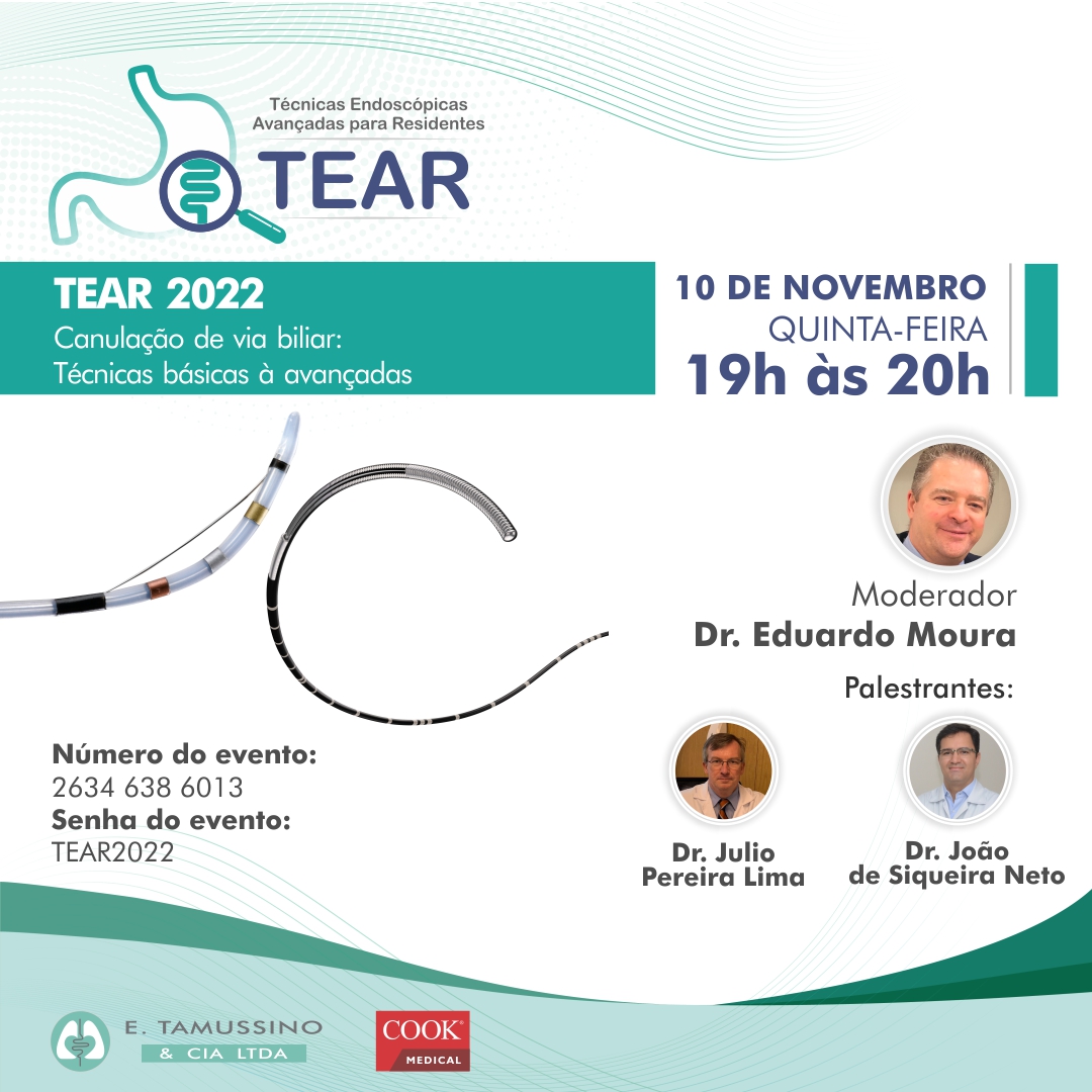 Participe do TEAR de novembro!